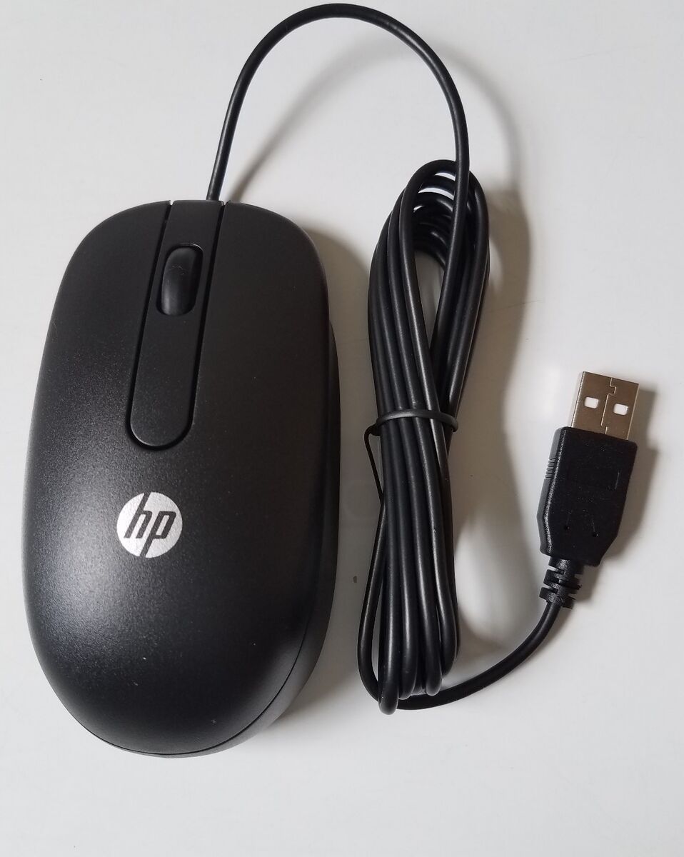 HP Wired USB Mouse | High Precision Optical Tracking & Plug-and-Play Design