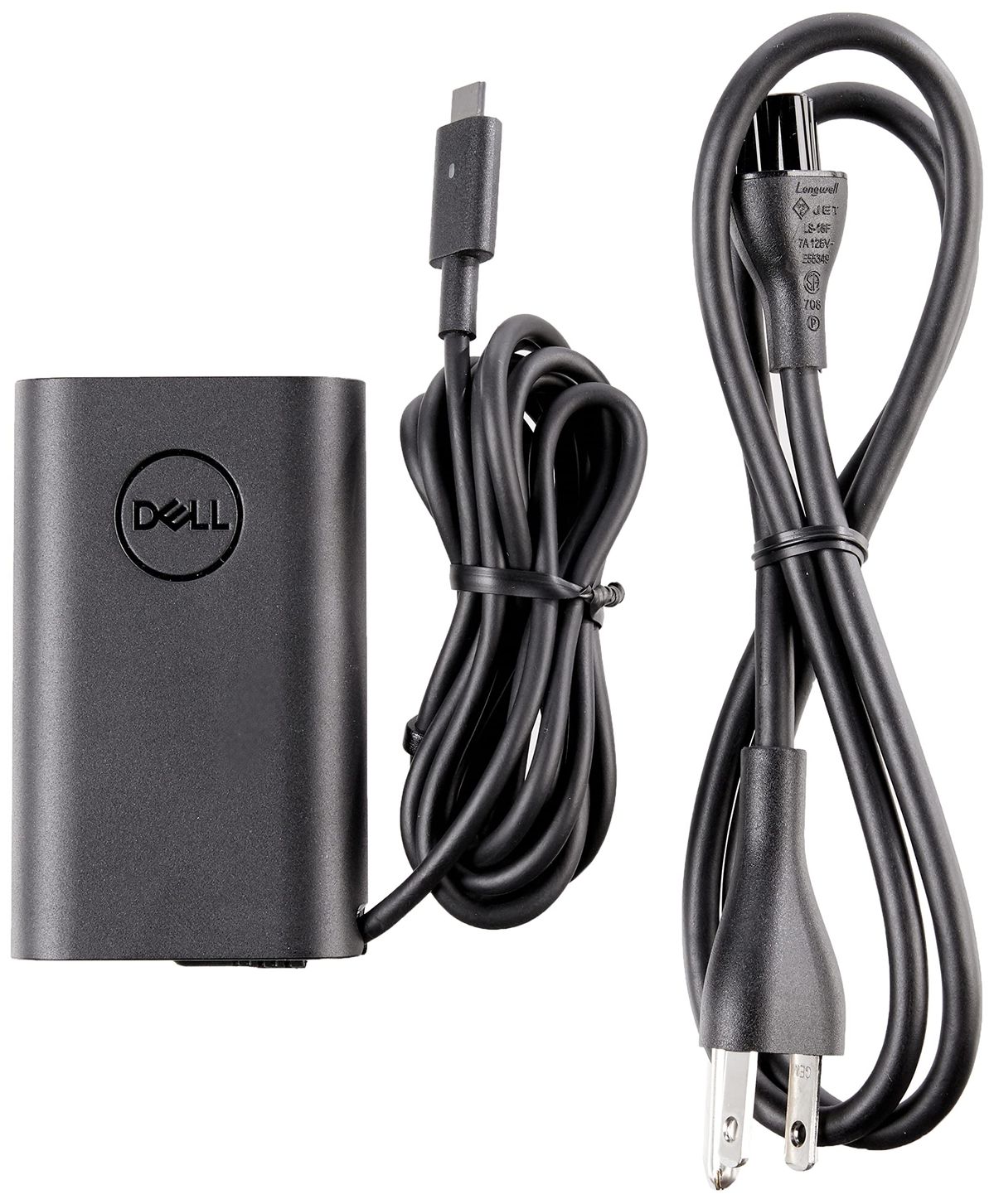 Dell Type-C Fast Charger 65W Power Adapter