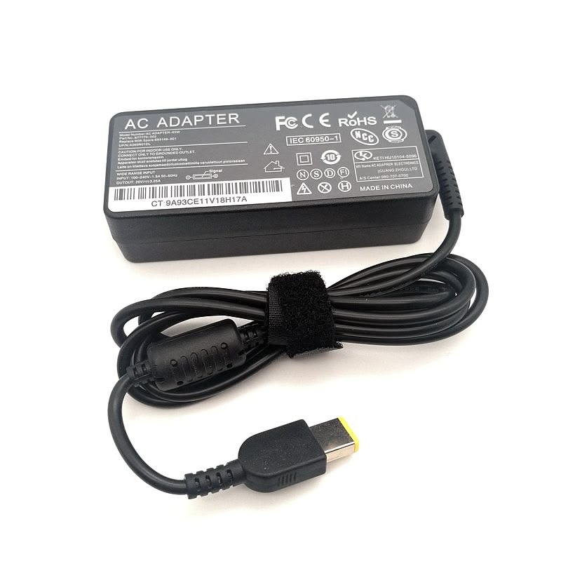 Lenovo 65W Laptop Charger Adapter Fast Charging Power Supply