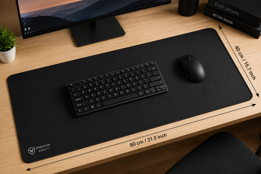 XXL Gaming Mouse Pad | Large Extended Desk Mat with Anti-Slip Rubber Base