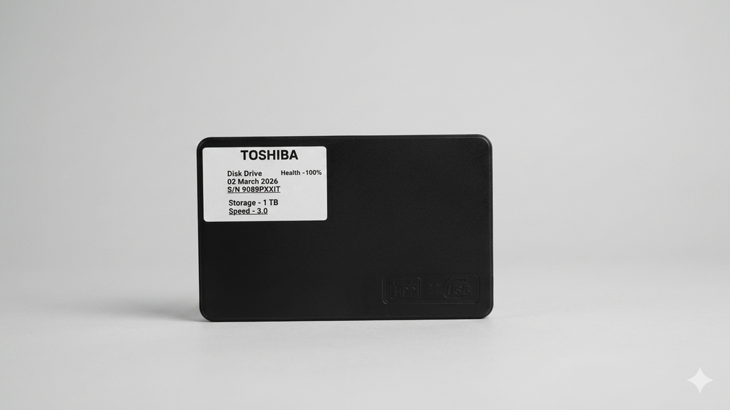 WD 1TB Portable External Hard Disk USB 3.0 – High-Speed Storage Solution