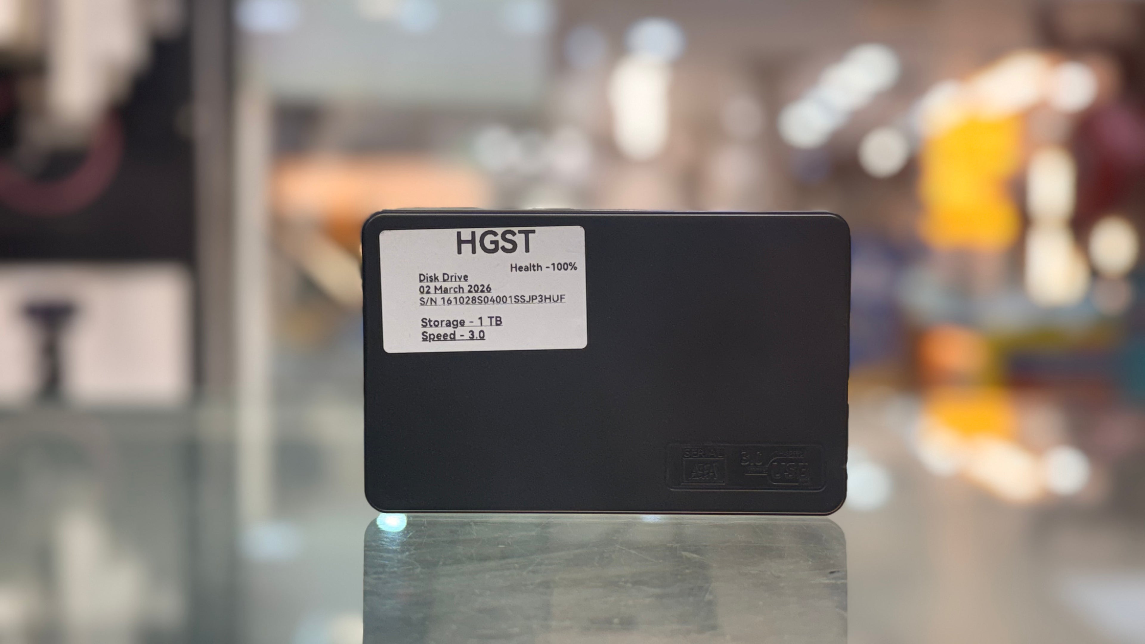 HGST 1TB Portable External Hard Disk USB 3.0 – Reliable High-Speed Storage